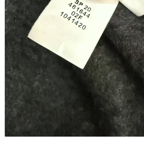 OAKLEY Zip Front Sweatshirt M/L Charcoal Gray Graphic Hoodie Cotton Blend - Picture 10 of 10